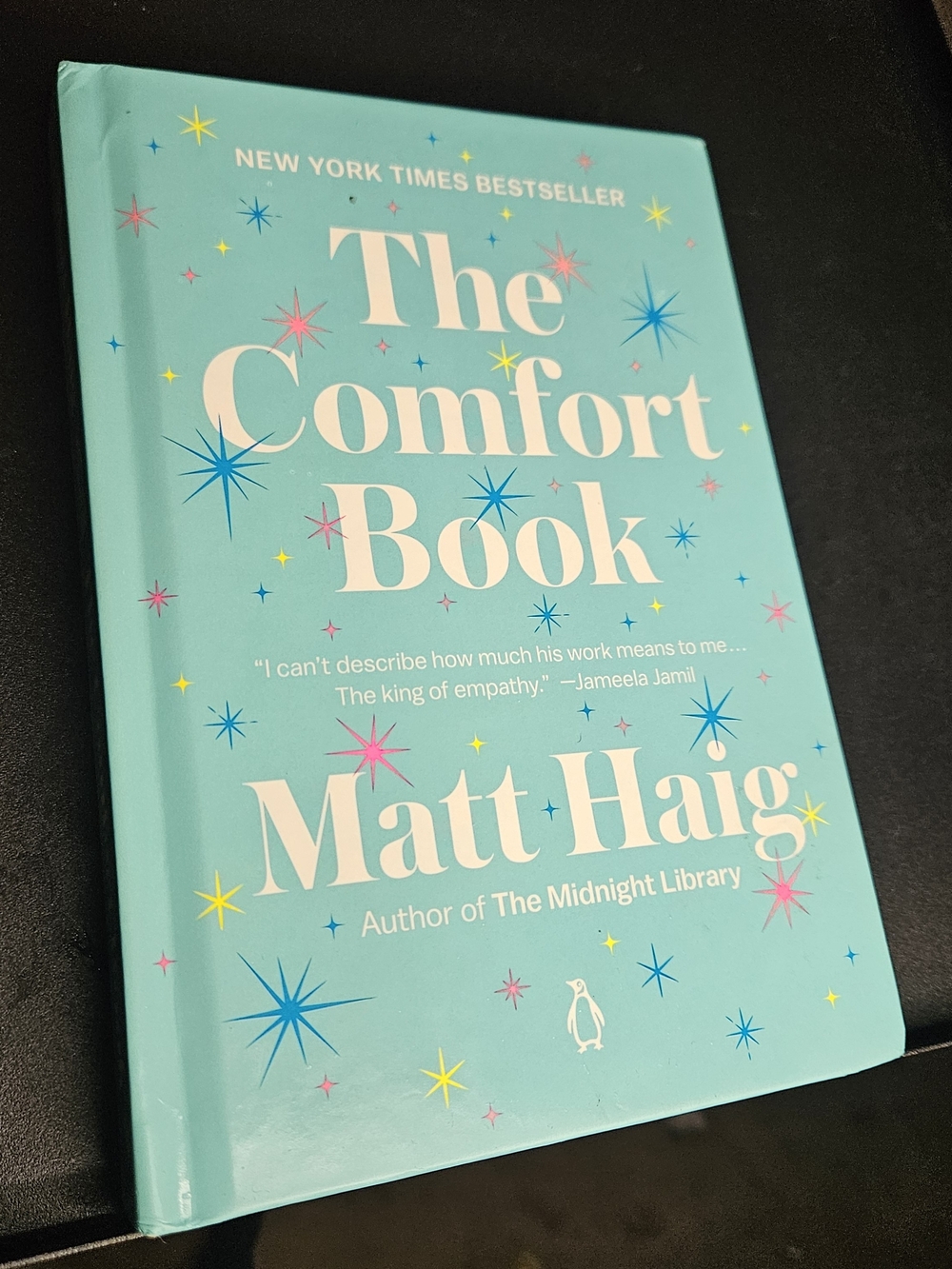 The Comfort Book by Matt Haig - Aqua Star Design